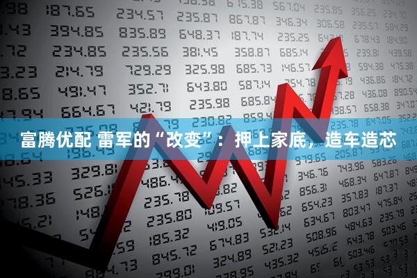 富腾优配 雷军的“改变”：押上家底，造车造芯